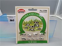 N Scale Calves and Cows