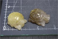 2, Golden Rutilated Turtles