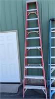 WERNER 10FT FIBERGLASS STEP LADDER