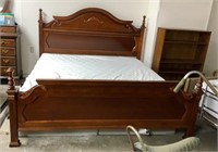 Clean King Size Bed With Frame
