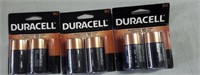6 Duracell D Batteries