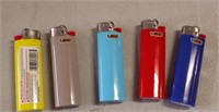 5 Bic Lighters