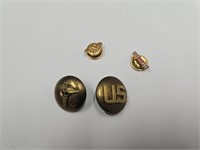 Korean War Era Military Pins, Medical