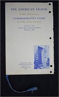 American Legion 1969 Ceremony Program; Postal Hist