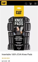 Cat Insertable 100% EVA Knee Pads - 
Stay safe