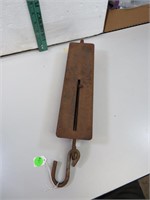 Vintage Detecto 100 lbs Scale (numbers are rusted)