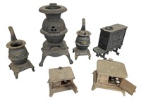 Salesman Cast & Metal Stove Samples