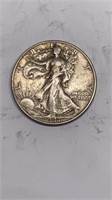 1947 Walking Liberty half dollar
