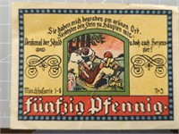 1921 German banknote