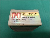 Hornady Custom 10mm auto, 180gr. XTP. 20 rounds