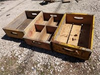 Vintage pop crates