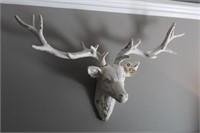 Painted Stag Head
