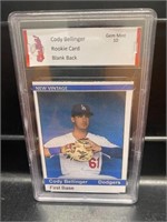 Cody Bellinger Rookie Card Graded 10