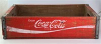 Vintage Coco-Cola Wooden Crate 1980's