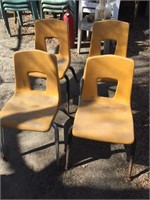 Stacking Grade School Chairs