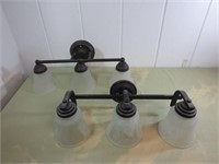 Pair of Vanity Light Fixtures