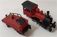 Model Train Engine & Car