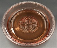 Antique Pink Depression Bowl