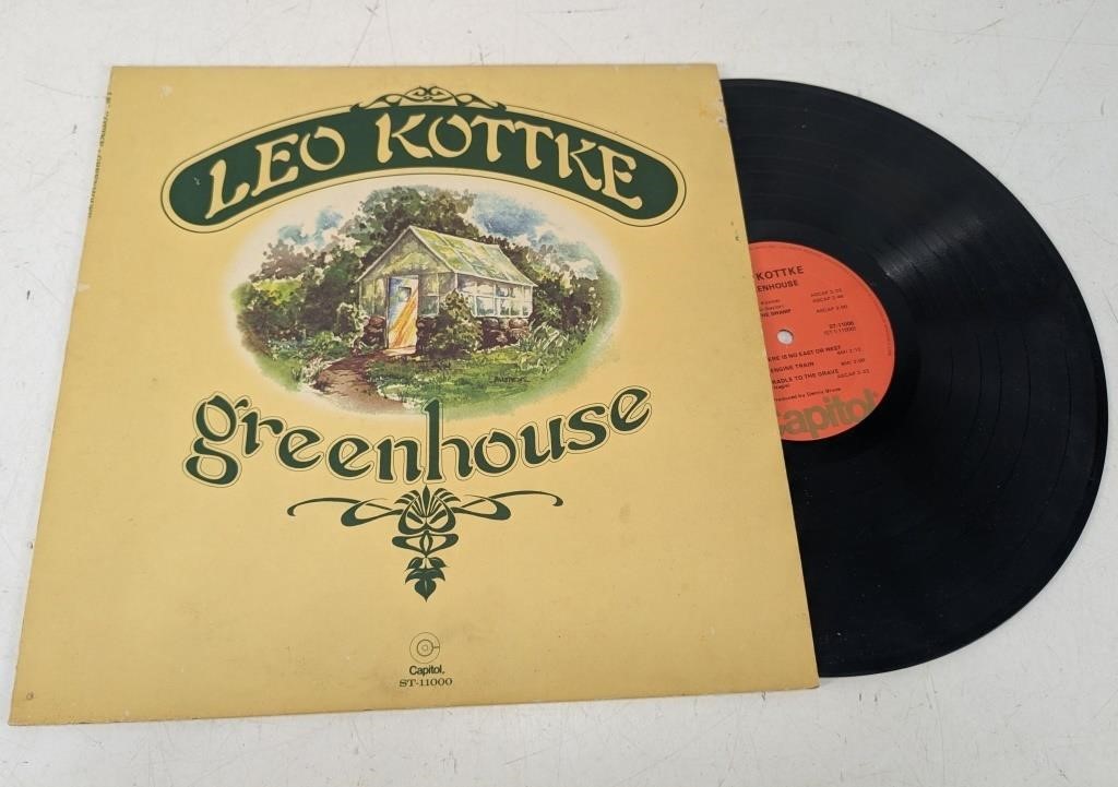 1972 Leo Kottke "Greenhouse" Lp