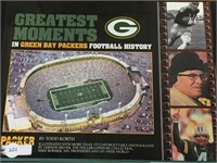 Hard Cover Book Greatest Moments in Green Bay...