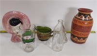 VARIETY OF GLASS ITEMS