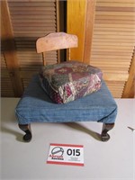 Foot Stool 20 x 17, Child's Booster Chair