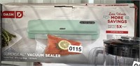 DASH VACUUM SEALER RETAIL $70