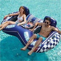 Jasonwell Inflatable River Tube Float - 2 Person