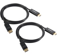(new)Avacon Display Port to HDMI Cable, Gold