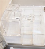 Assorted Acrylic Trays