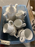 Large lot of china, almost complete set
