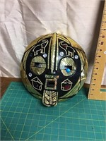 Wood mask bedazzled