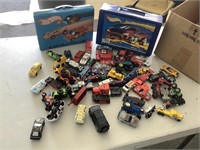Collection of hot wheels