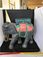 Large resin elephant