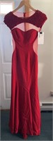 Red Mac Duggar Dress Style 93506R Sz 4