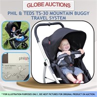 PHIL & TEDS MOUNTAIN BUGGY TRAVEL SYSTEM(TS-30)