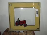 Farmall IH Tractor Reverse Paint Glass Picture