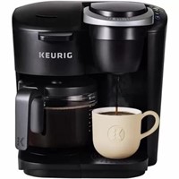 Keurig K-Duo Essentials Single Serve K-Cup Pod & C