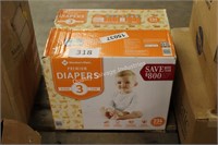 234- diapers size 3