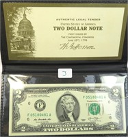 2013 $2 Note