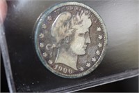 1900 Barber Silver Quarter