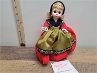 NIB Madam Alexander Doll "Sweden" #592