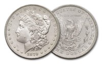 1879 S BU Grade Morgan Silver Dollar