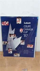 1987 Canada Cup Hockey Program