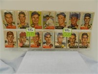 (16) 1953 Topps Cards