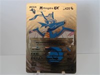 Pokemon Card Rare Gold M Kingdra EX
