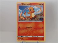 Pokemon Card Rare Charmander Stamped 8/78