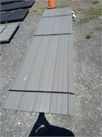 (36)New/Unused Grey 12' Roof & Siding Tin-