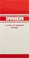 1 Count (Pack of 12)  Dykem TEXPEN Industrial Pain