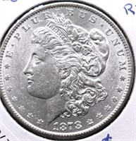 1878 REV 79 MORGAN DOLLAR CHOICE AU